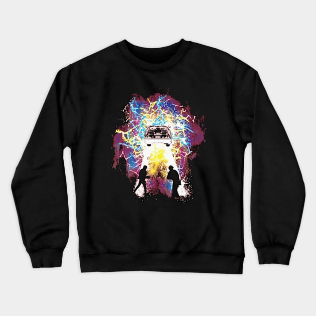 Time Travelers Crewneck Sweatshirt by johnoconnorart